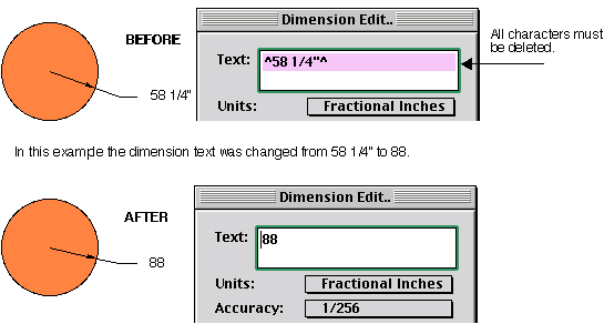 Dimensiontext